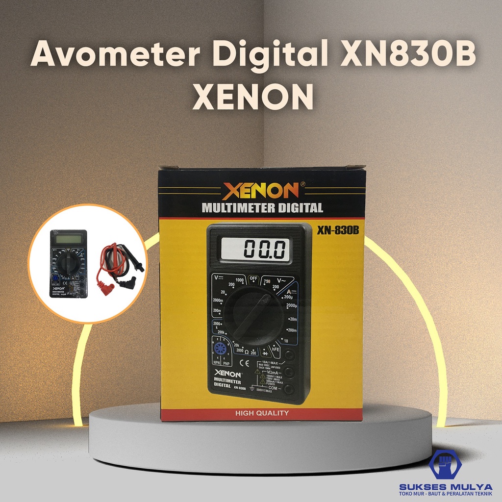 XENON Multimeter Digital - Avometer Multitester Avo Tester