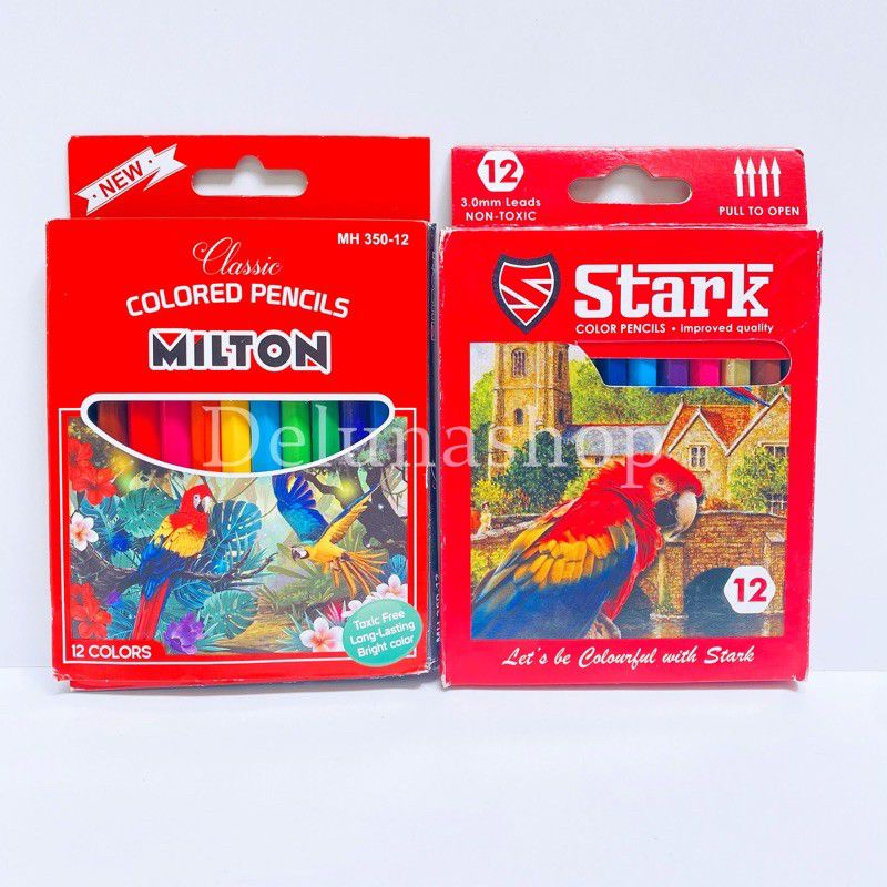 PULAS PENDEK/Pensil warna pendek/mewarnai/alat gambar-3