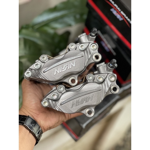 CALIPER SAMURAI NISSIN 4P GREY - CALIPER SAMURAI - RX KING - NINJA - R25 - TIGER