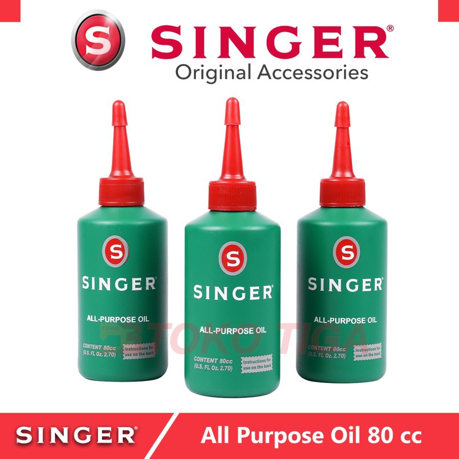 Minyak Pelumas SINGER 80 cc / Singer Oil 100% Ori