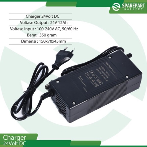 Jual Sparepart Charger sepeda listrik 24Volt DC Mr.Jackie EB900 Murah
