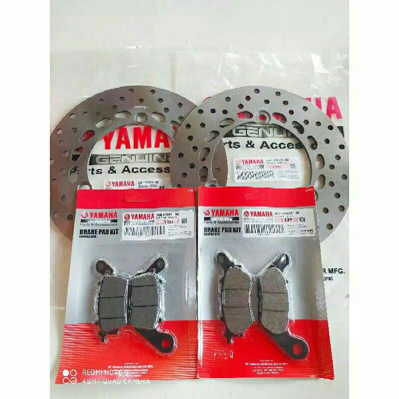 Piringan cakram depan belakang yamaha Nmax abs non abs (gratis kampas rem 1set) original sunstar 2DP