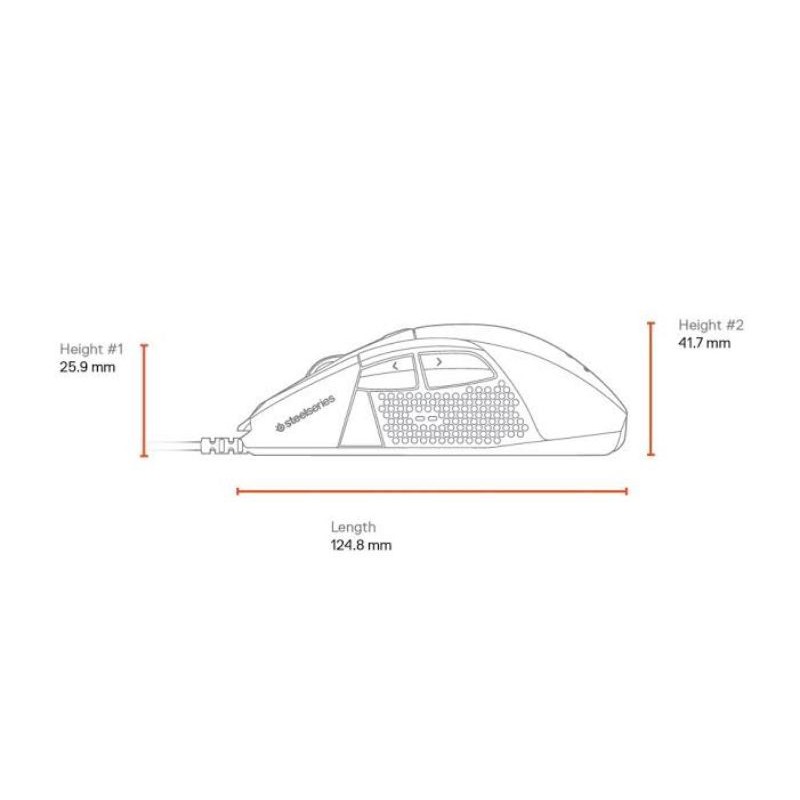 SteelSeries Rival 710 Gaming Mouse RGB