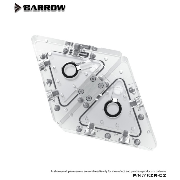 BARROW YKZR-02 Triangle Split Combination Reservoirs Acrylic 30ml