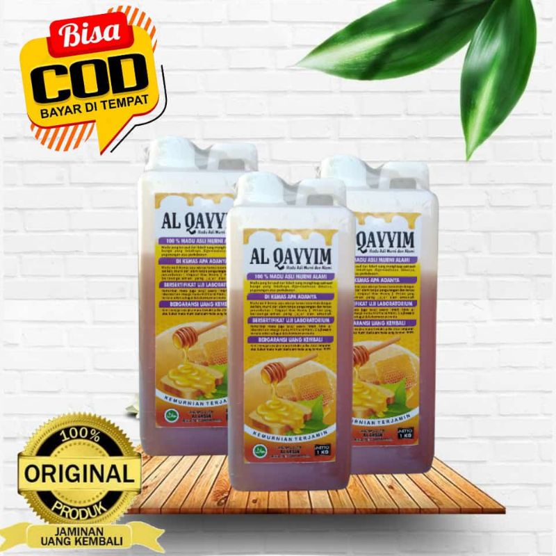 

Madu AL QOYYIM Madu Asli Murni & Alami 1 Kg