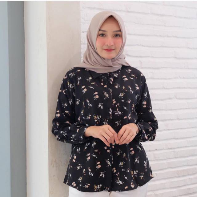 KANAYA BLOUSE / KEMEJA MOTIF / BLOUSE MONALISA