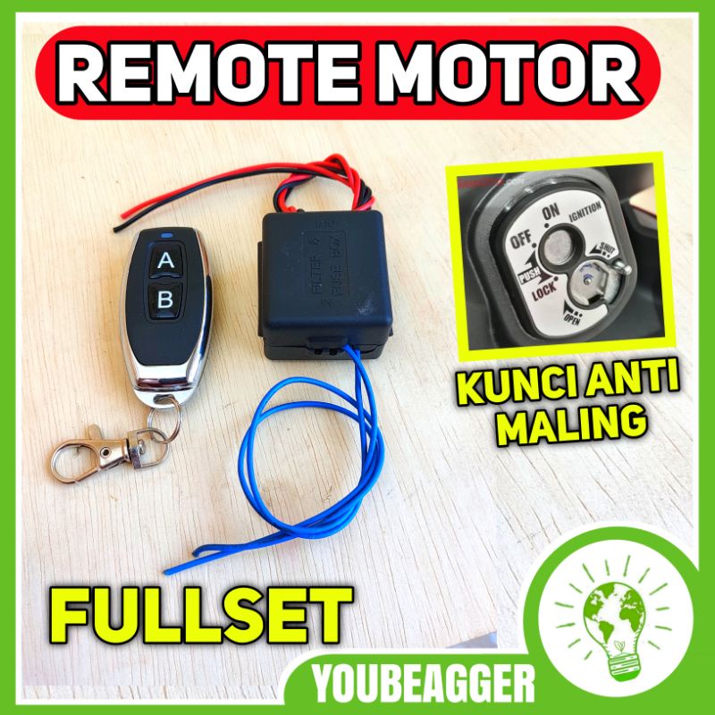 KUNCI REMOTE MOTOR