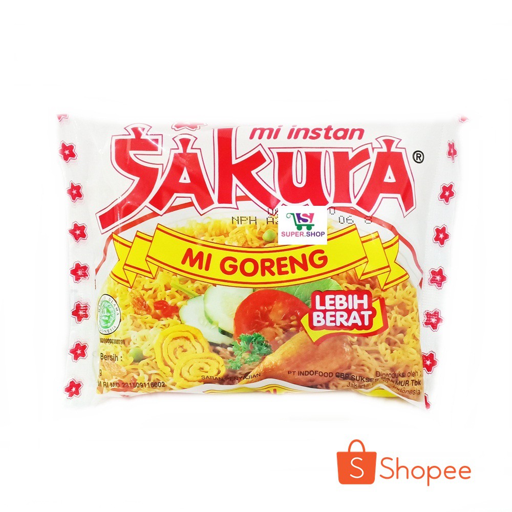 Mi Goreng Sakura Mie Instan Jadul 60 Gram