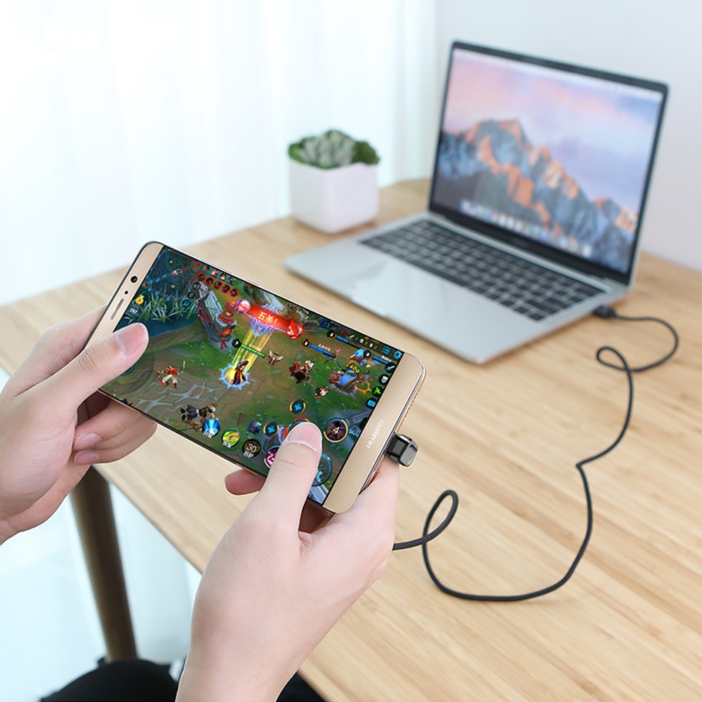 New u-shaped Cable Fast Charging 180° Elbow Data Cable For iPhone Games