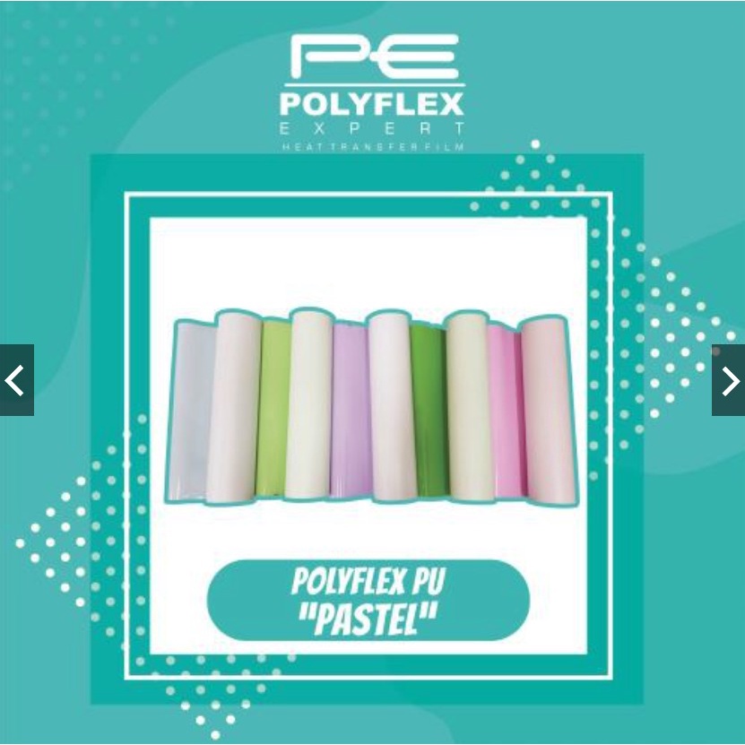Jual POLYFLEX PU PASTEL KOREA - (METRAN) | Shopee Indonesia