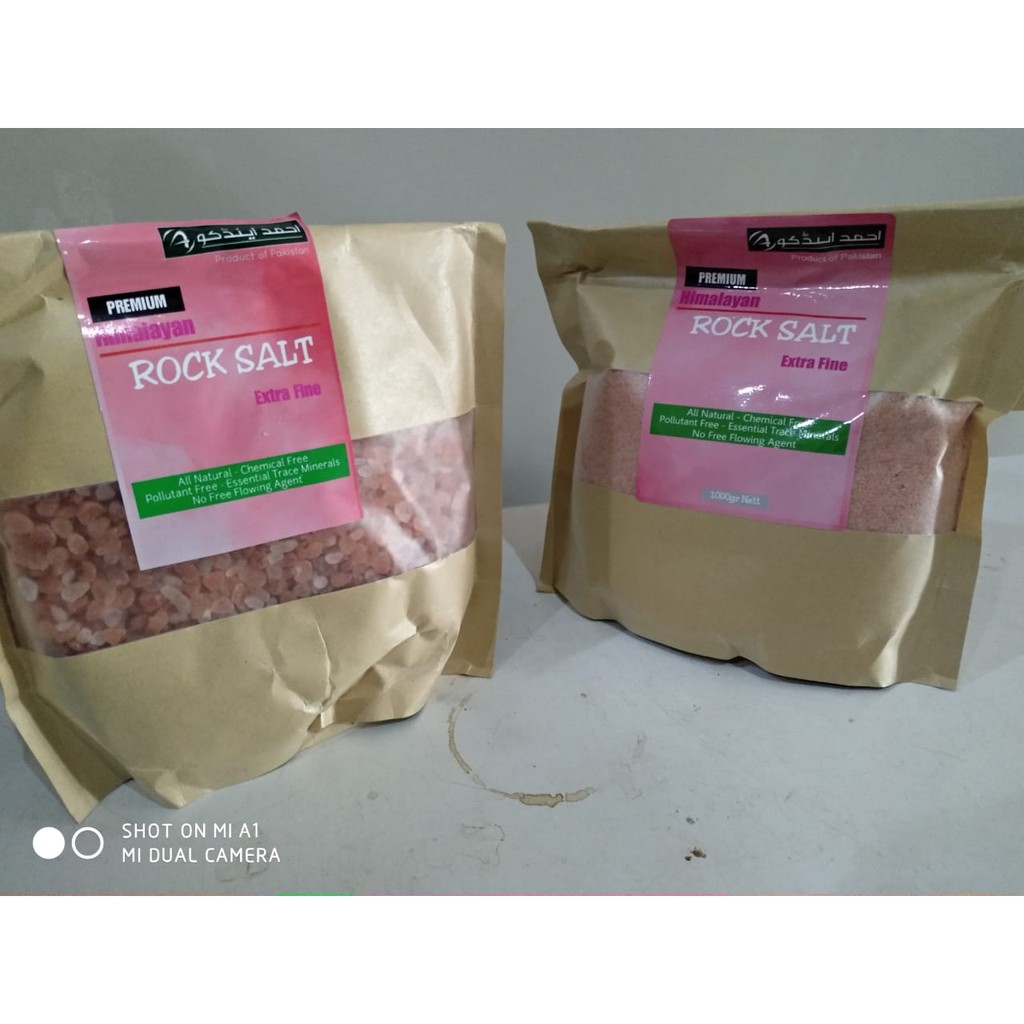 

Himalayan Rock Salt Premium / Garam Himalaya
