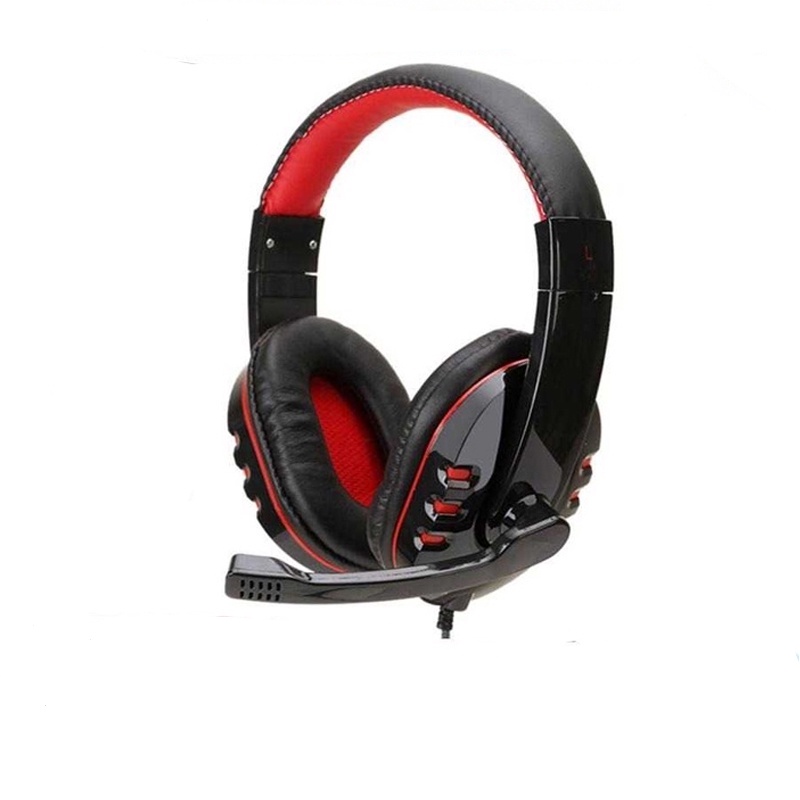 Headphone Headset hedset Gaming Bass Super Laptop Android Kabel with Mic
