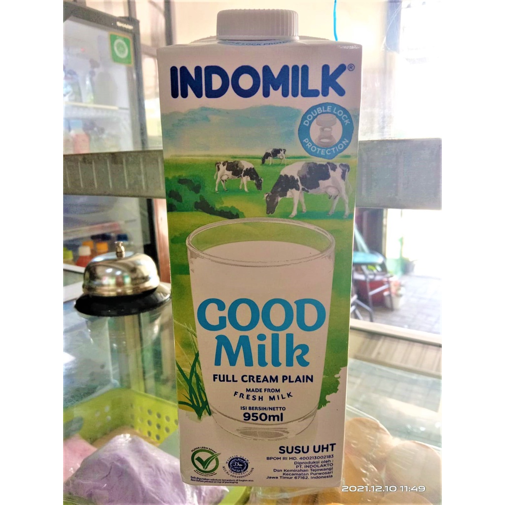 

UHT indomilk 950ml