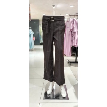 Osella Celana Panjang Kulot Katun Wanita Dewasa Original Stripe