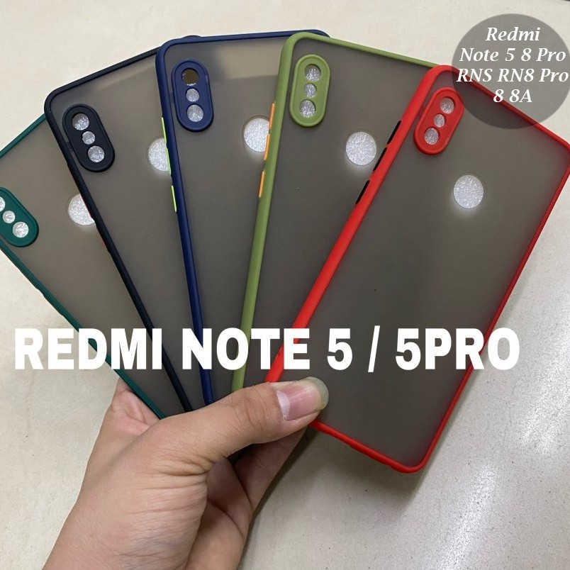 Redmi 8 8A Pro Note 5 8 Pro RNS My Choise Pelindung Kamera Case Dove Bumper Aero