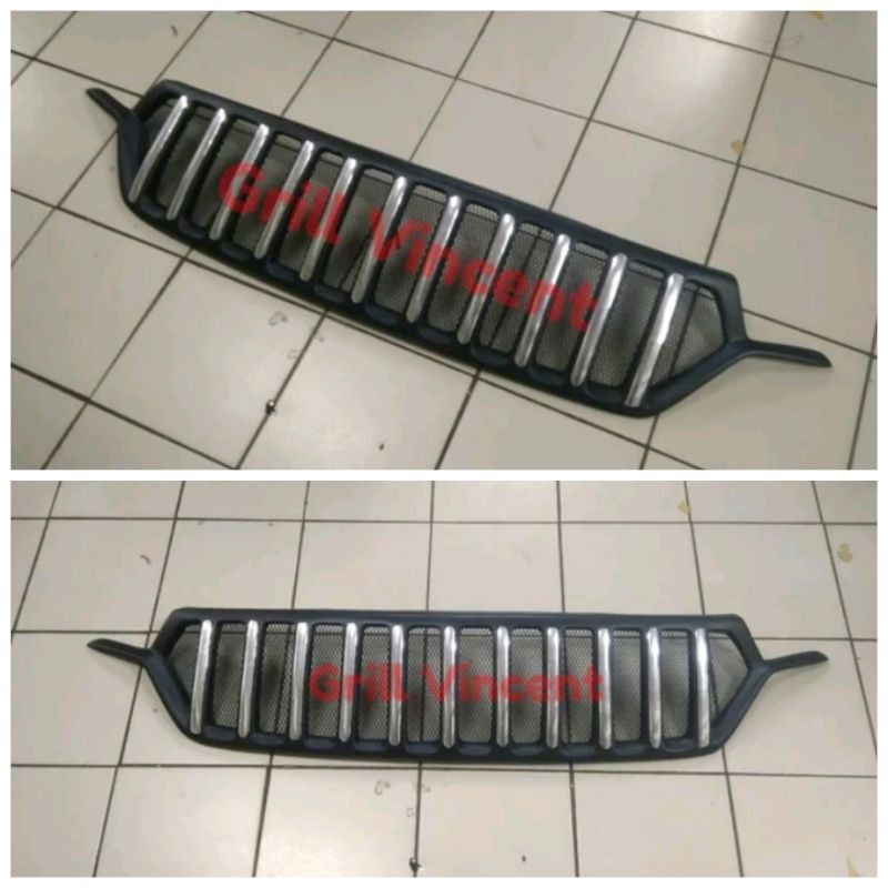GRILL ALL NEW ERTIGA 2018 2019 2020 Model PRADO APOLLO Hitam doff with lis list CHROME