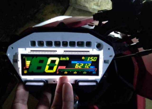 Stiker speedometer lcd New vario 125/150 2019