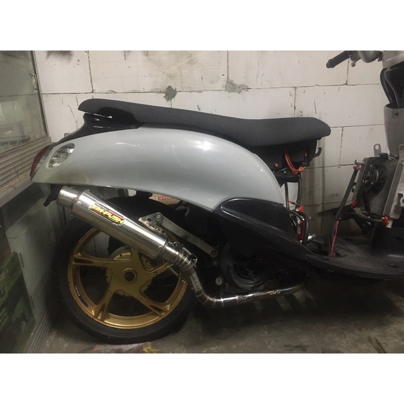 kenalpot empush 200cc mio