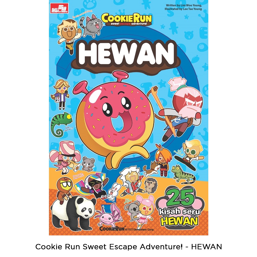 Gramedia Bali - Cookie Run Sweet Escape Adventure! - HEWAN