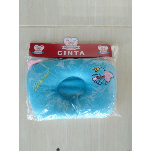 Bantal bayi peang bordir bludru/Bantal bayi bordir SNI