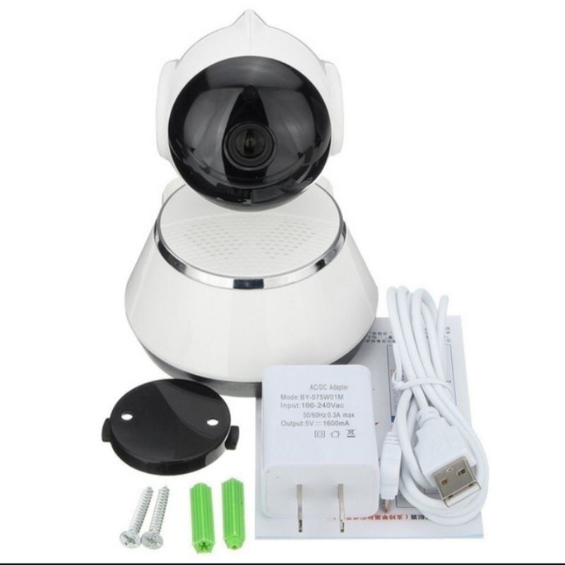 IP Camera 5Mp WIFI CCTV V380Pro Smart Wifi Kamera HD1080P Q6 Wireless IP Kamera APP Control-nya