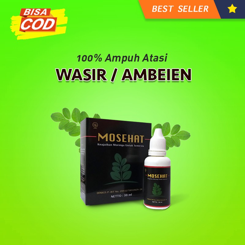 Obat Wasir Ambeien Paling Ampuh Herbal Mosehat Shopee Indonesia