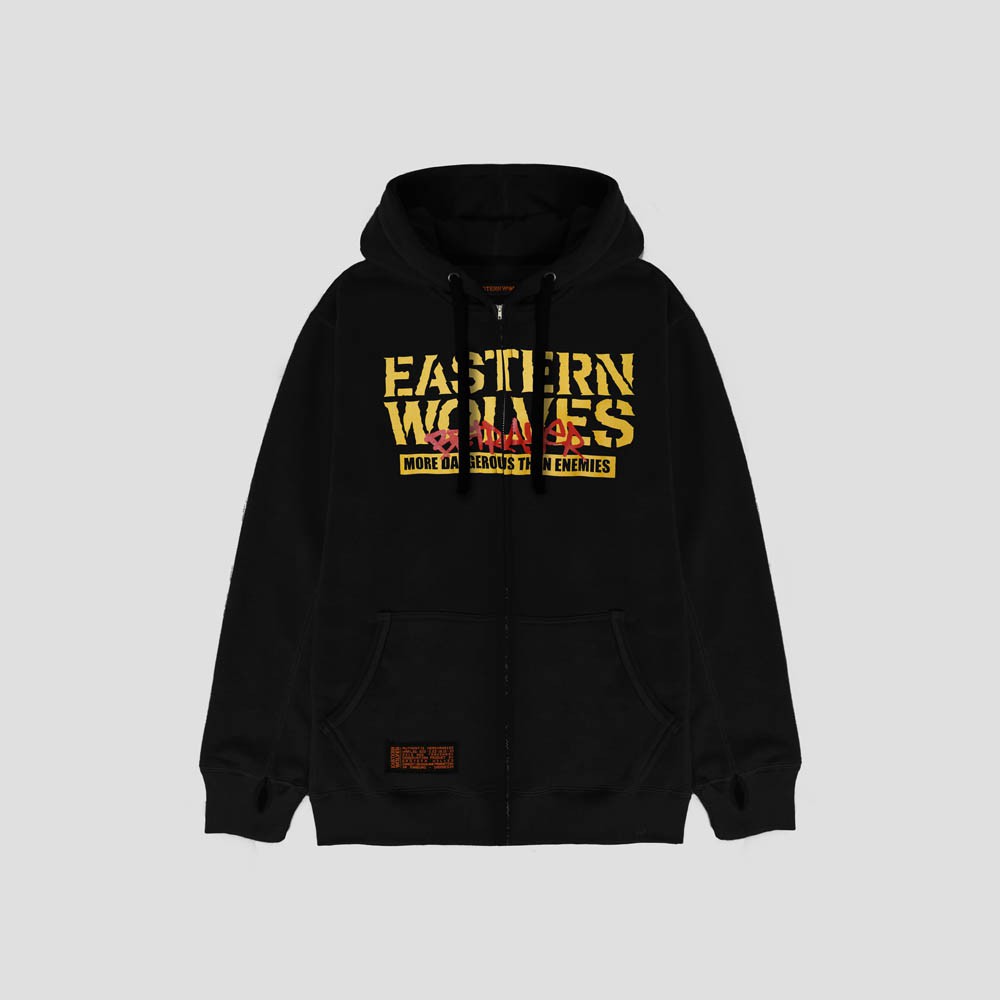 JAKET HOODIE EASTERN WOLVES - IESLACK ZIPPER