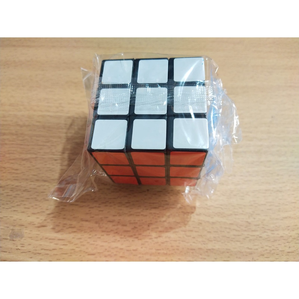 Mainan edukasi Anak Rubik besar Kubus  Kotak ukuran 3 x 3 Bahan plastik