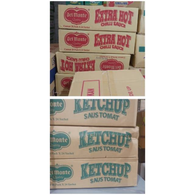 

Delmonte Sauce / Saos / Saus Sambal / Tomat Sachet Kartonan