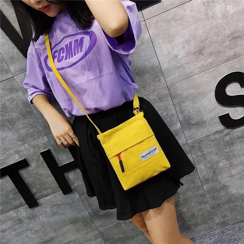 FINOM THE EAGLE EYES - Tas Selempang Wanita Korean Style Kekinian | Sling Bag Pocket HP Mini