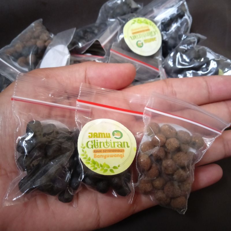 

Tester jamu glintiran (3butir) CEWEK