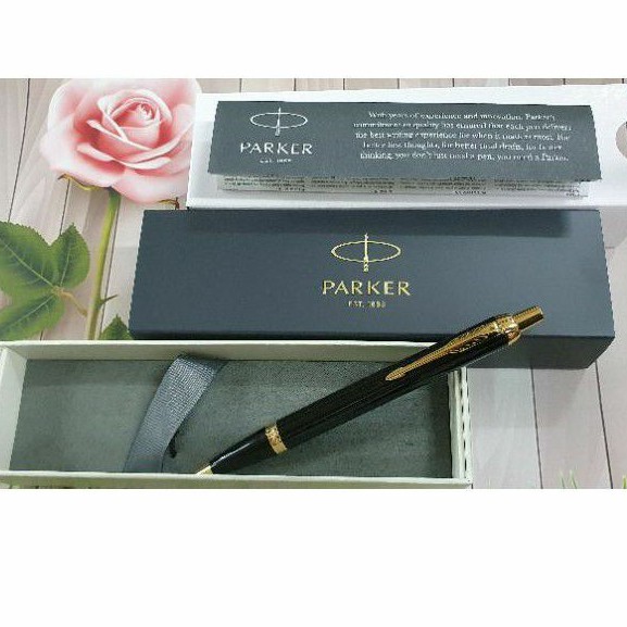 

Pulpen Parker Original IM New Lq Black GT Ballpoint Gratis grafir Nama Atau Logo