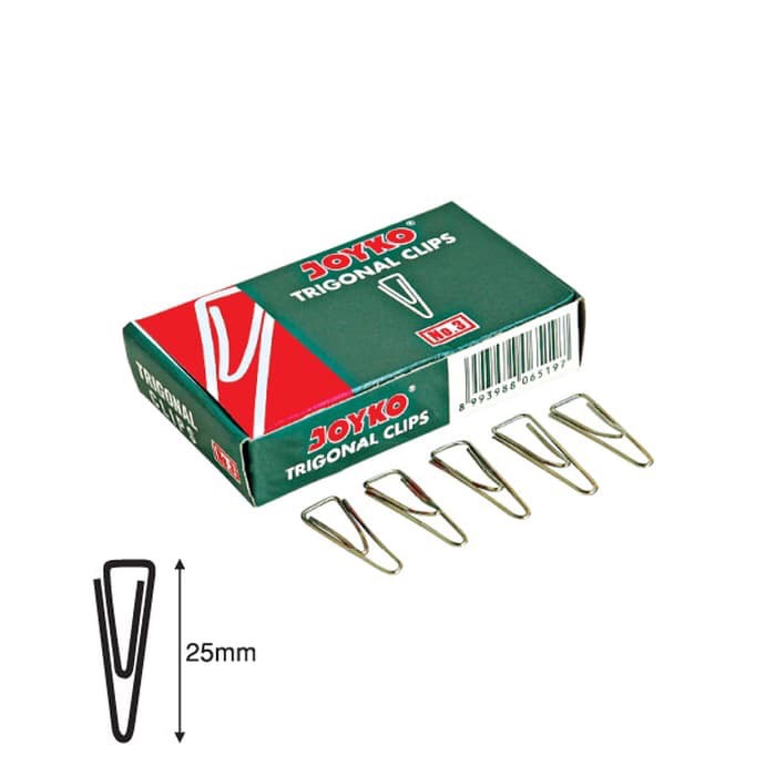 Trigonal Clip joyko No 3/ paper clip