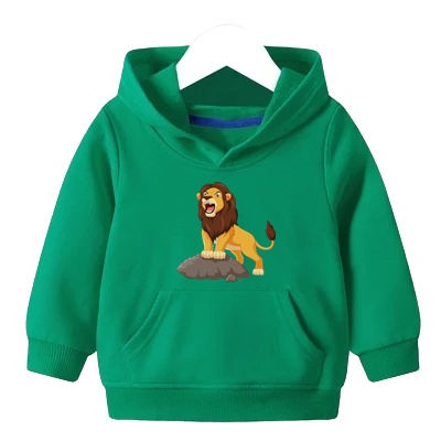 Sweater Anak Lion's Roaring Hoodie Anak Baju Anak Fleece