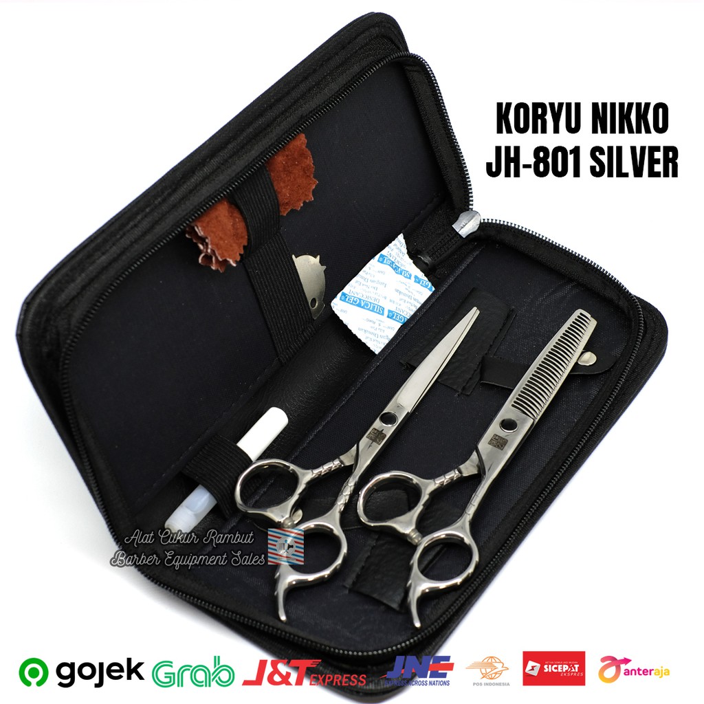Gunting Rambut Set Gunting Potong Rambut Gunting Sasak Rambut Paket KORYU NIKKO M3460