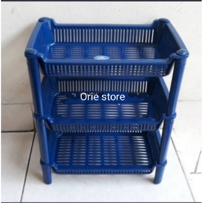 Rak plastik 3 susun