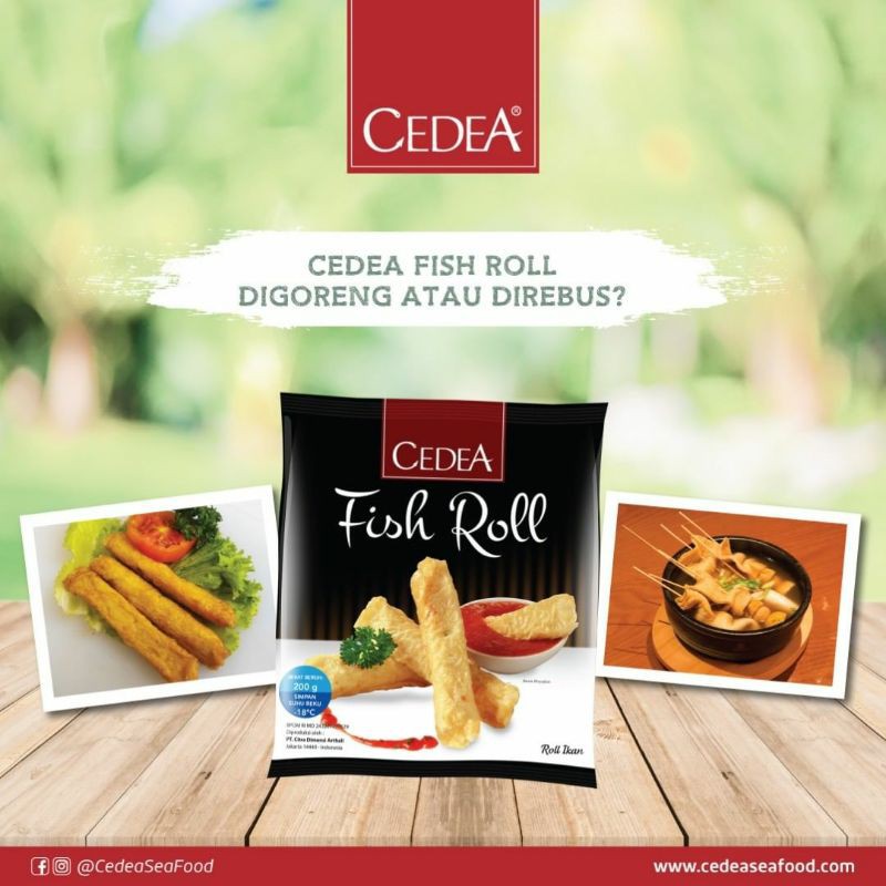 

cedea fish roll 1kg