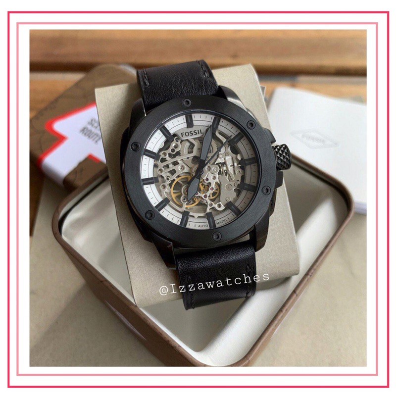 ME-3134 Modern Machine Automatic Skeleton Dial Men's Watch