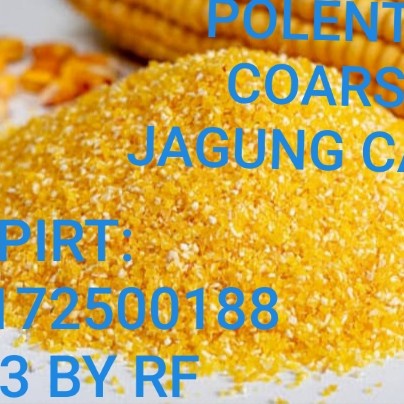 

✨COD✨ Polenta coarse 1kg (tepung jagung kuning bebas gluten)