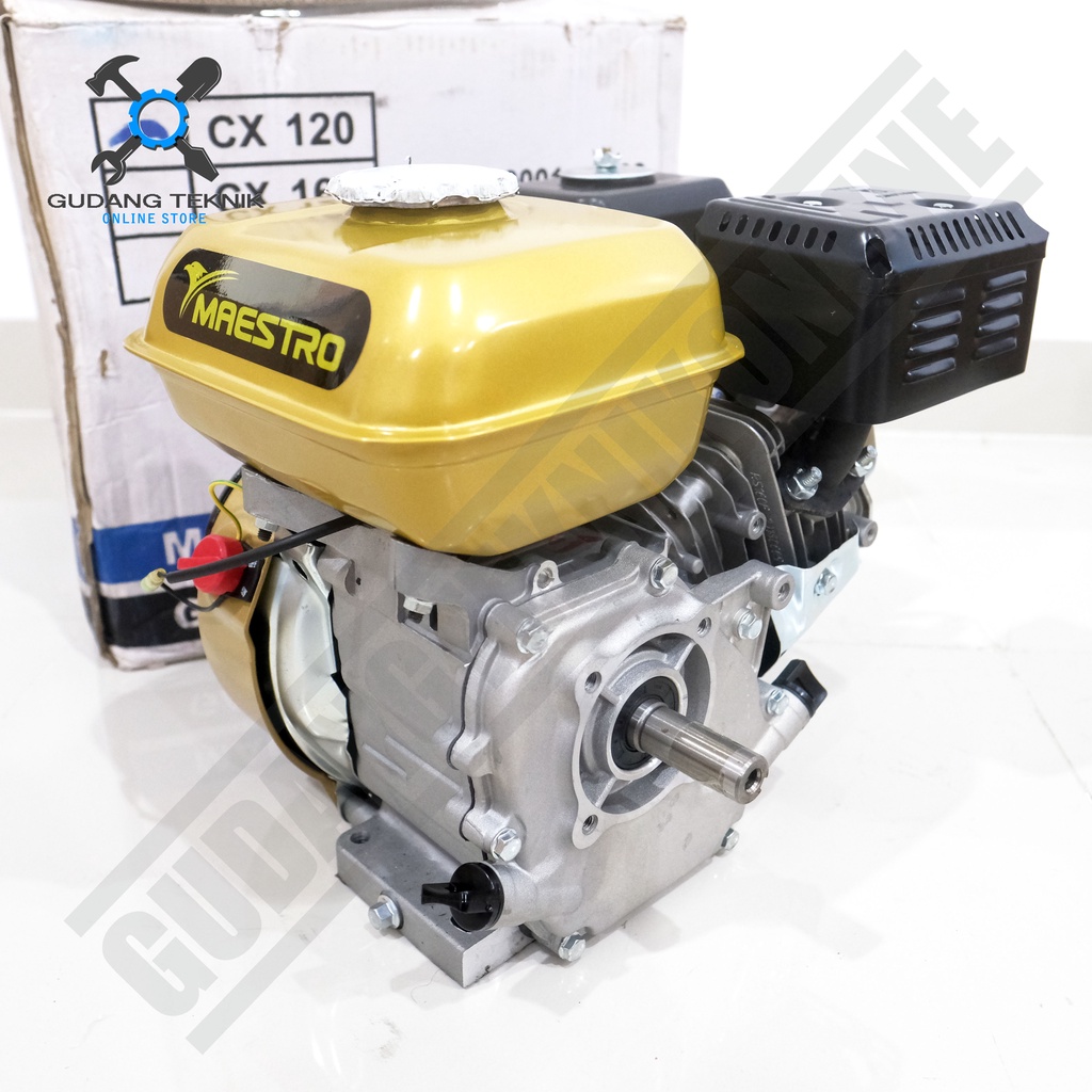 Engine MAESTRO GX120 / Mesin Penggerak Serba Guna 4Hp / Engine Gasoline Bensin MAESTRO CX 120