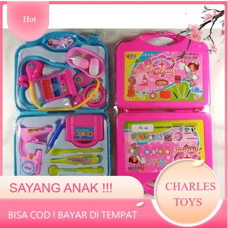 MAINAN ANAK DOKTER KOPER MAINAN DOKTER MAINAN ANAK COWOK MAINAN ANAK CEWEK MURAH MERIAH GROSIR
