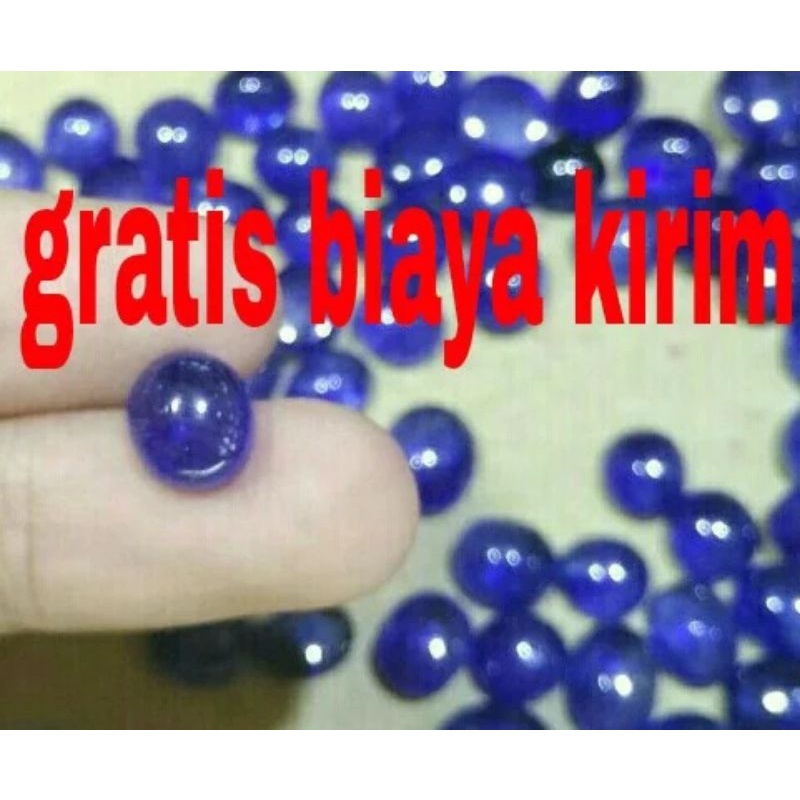batu blue safir asli natural blue safir