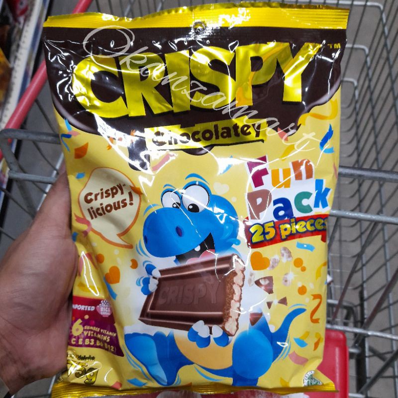 

Crispy Chocolate Fun Pack 25's 275gr