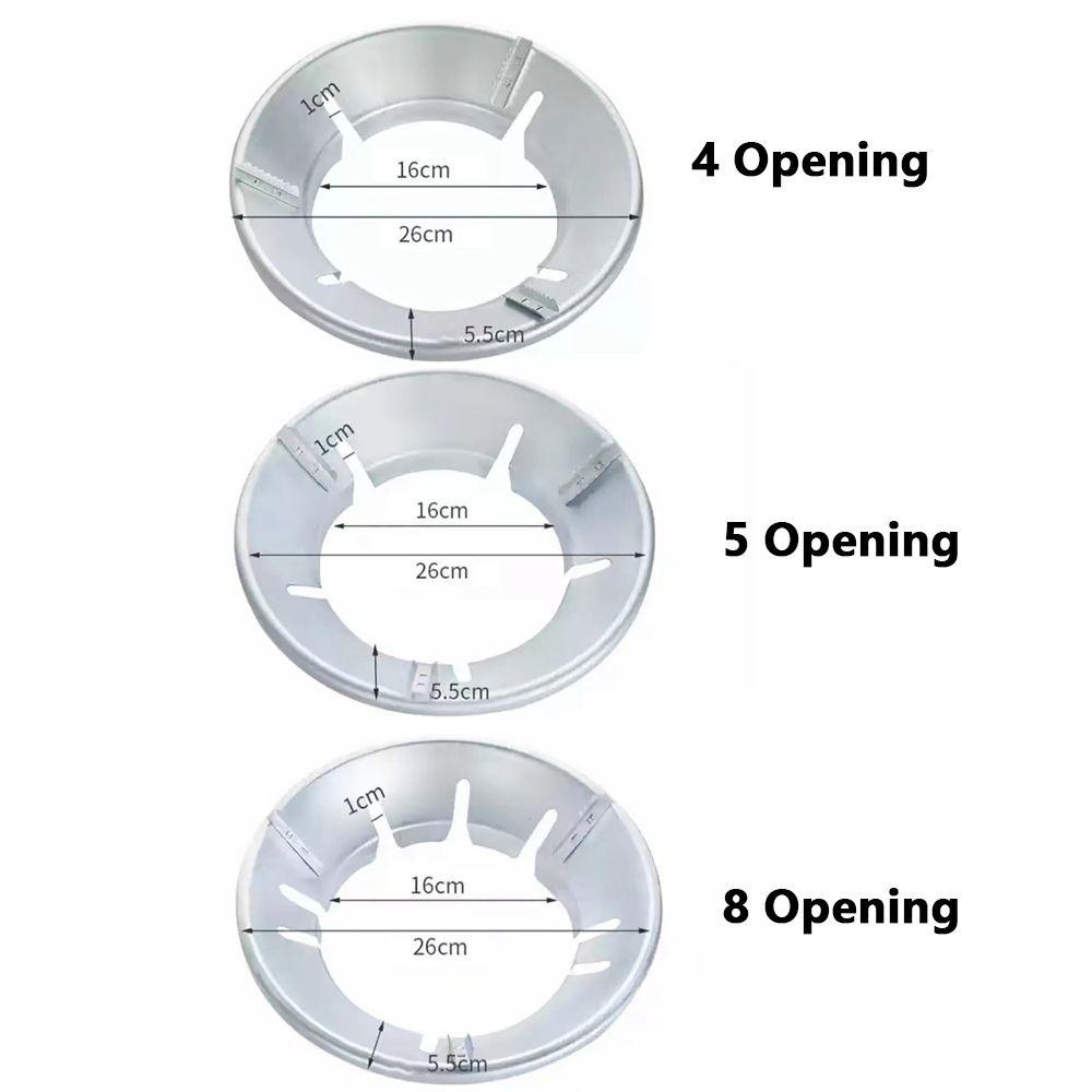 Bracket Pelindung Angin TOP Alat Dapur Penahan Tahan Angin Aksesoris Untuk Penutup Kompor LPG Penutup Hemat Energi