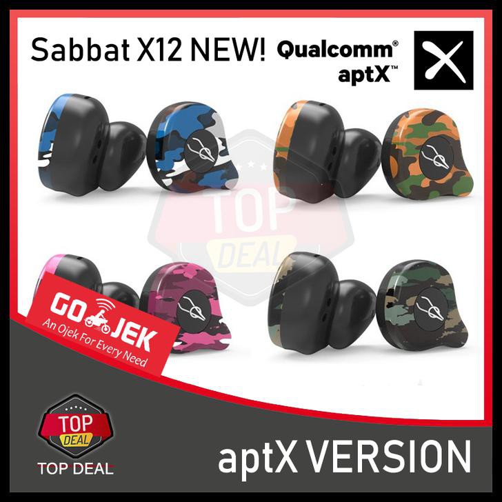 QUALCOMM APTX SABBAT X12 ULTRA EARPHONE BLUETOOTH HEADSET 5.0 - ADVANCE