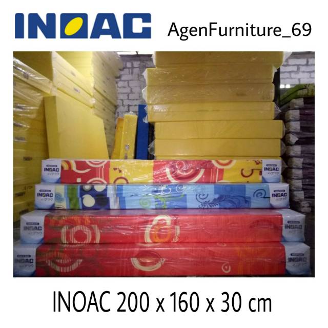 Kasur Busa INOAC Ukuran 200 x 160 x 30 cm ORIGINAL & BERGARANSI