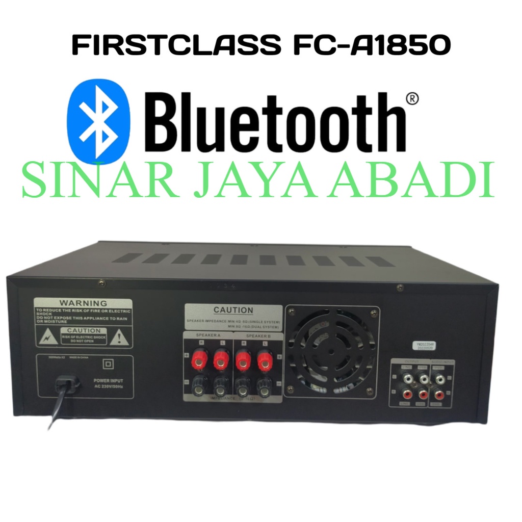 AMPLI FIRSTCLASS FC A1850 AMPLIFIER FIRSTCLASS FC-A1850