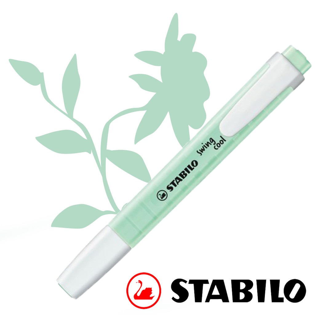 

NEW ! Stabilo Pastel Swing Cool Hint of Mint