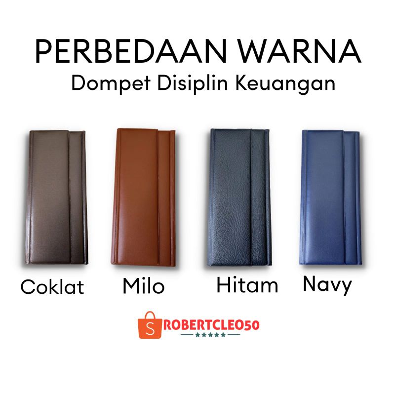 Dompet Disiplin Polos Mini Wallet 32 Slot Uang Simpel Viral Terbaru Organizer Keuangan