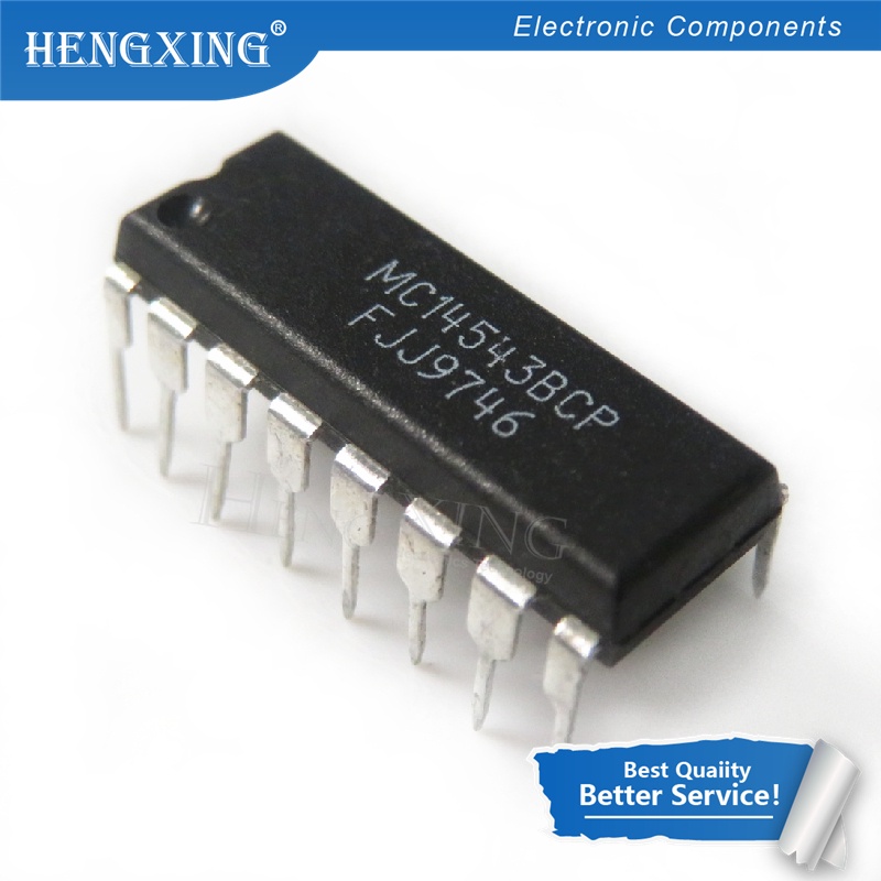 100pcs Ic MC145436Mc14543bcp MC145436P1 DIP-14